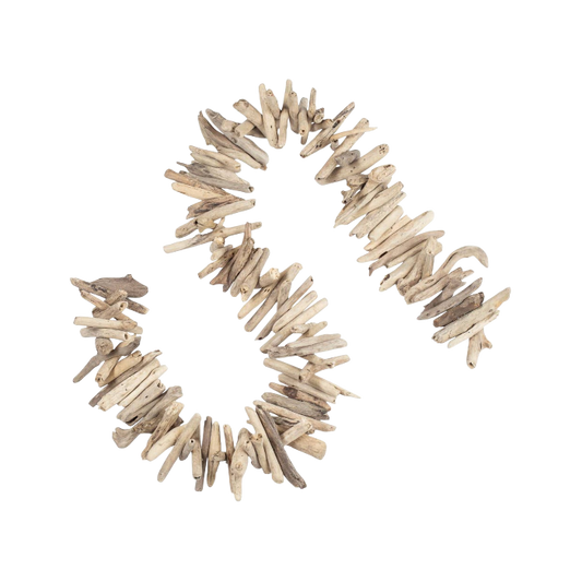 Natural Rustic Driftwood Coastal Garland - The Sandy Santa