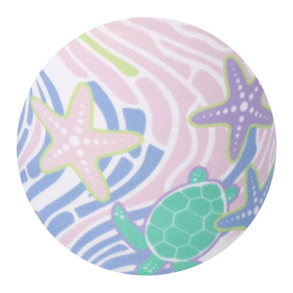 Sea Swirl Iced Cup Coolie (Medium) - The Sandy Santa