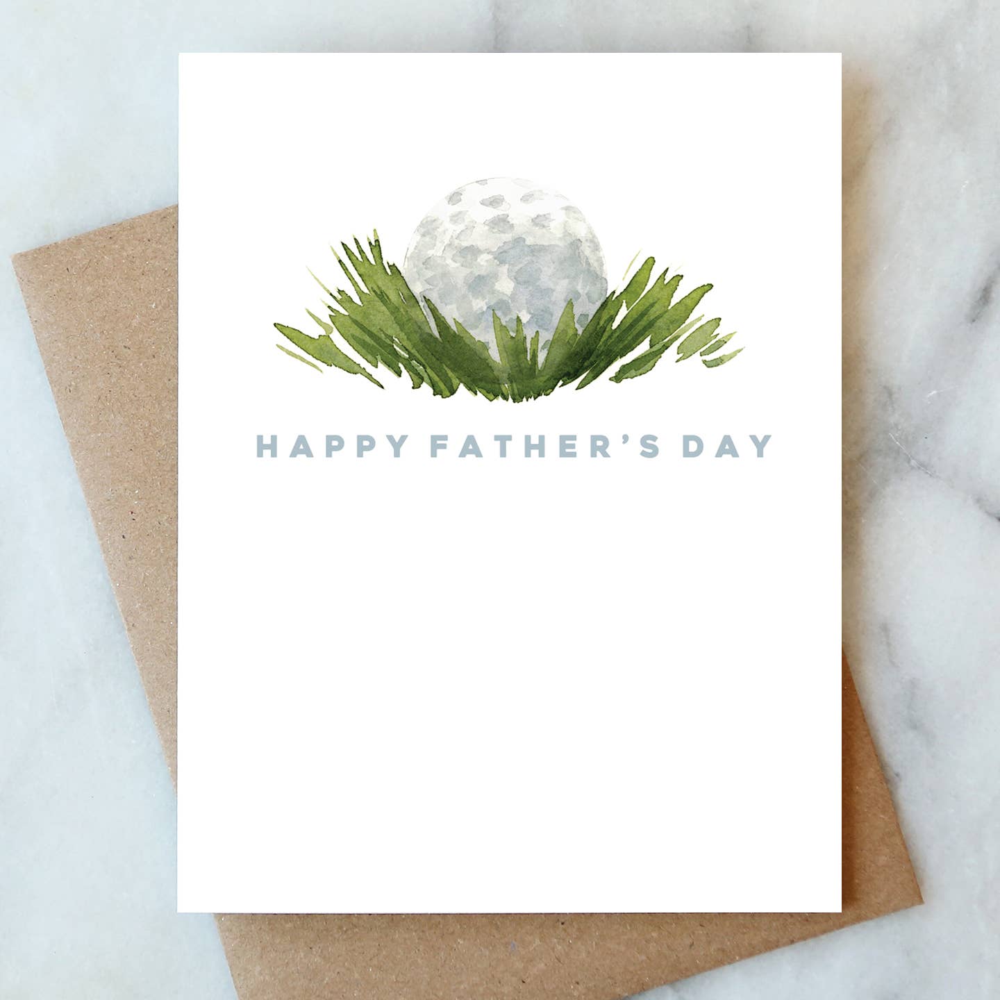 Golf Father's Day Greeting Card | Dad & Seasonal Card - The Sandy Santa
