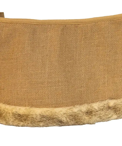 Burlap Tree Collar - The Sandy Santa