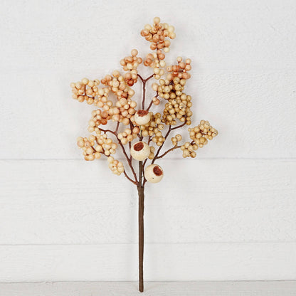 Beige Cream Pepper/Pod Berries