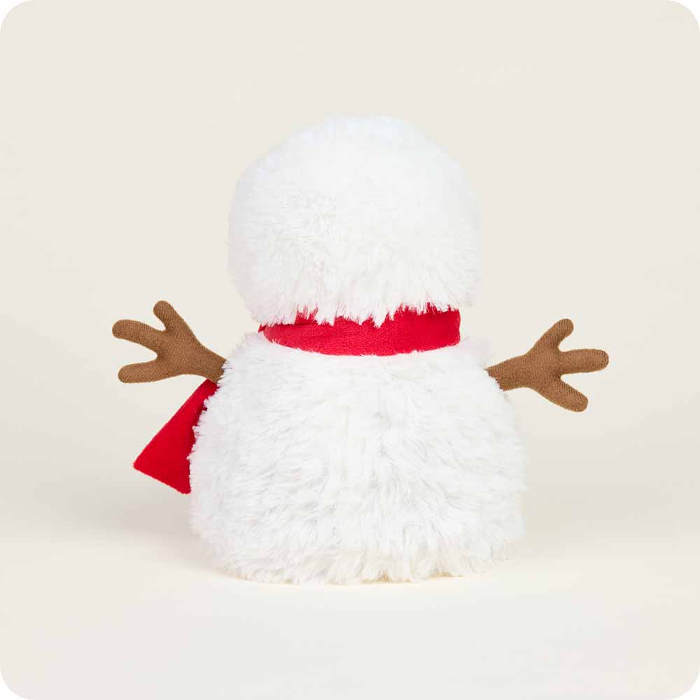 Red Scarf Snowman Warmies - The Sandy Santa