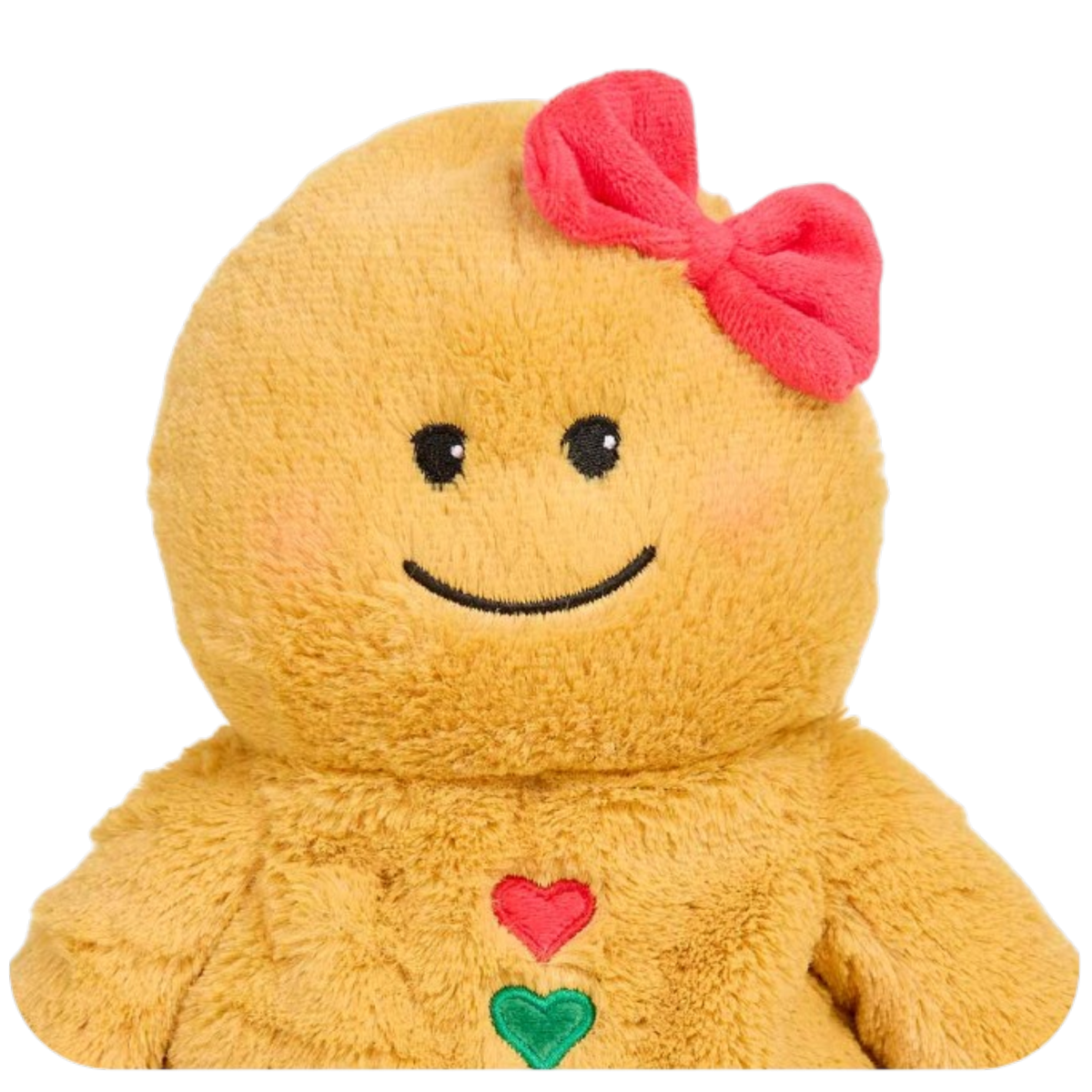 Gingerbread w/Bow Warmie