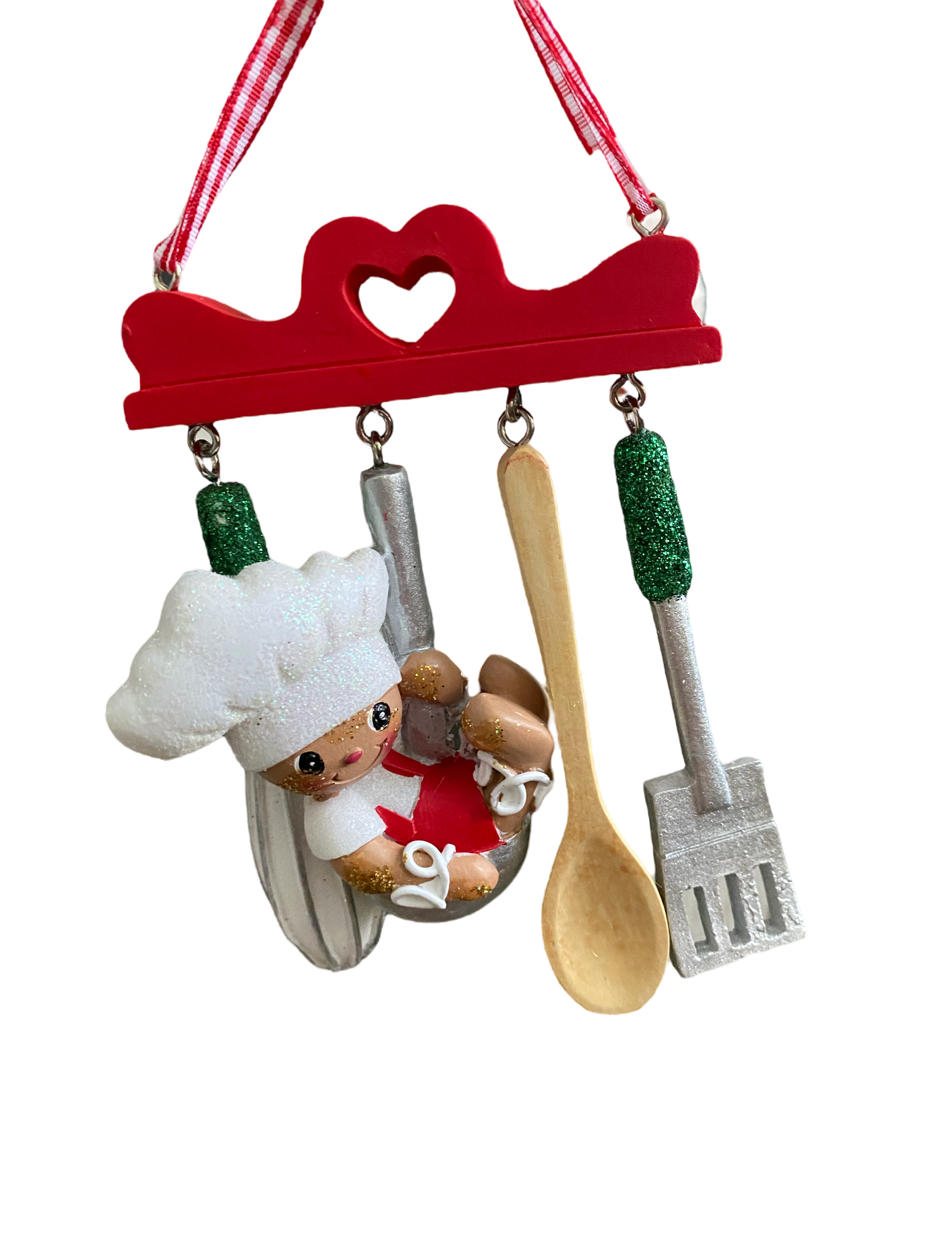 Gingerbread w/Utensils - The Sandy Santa