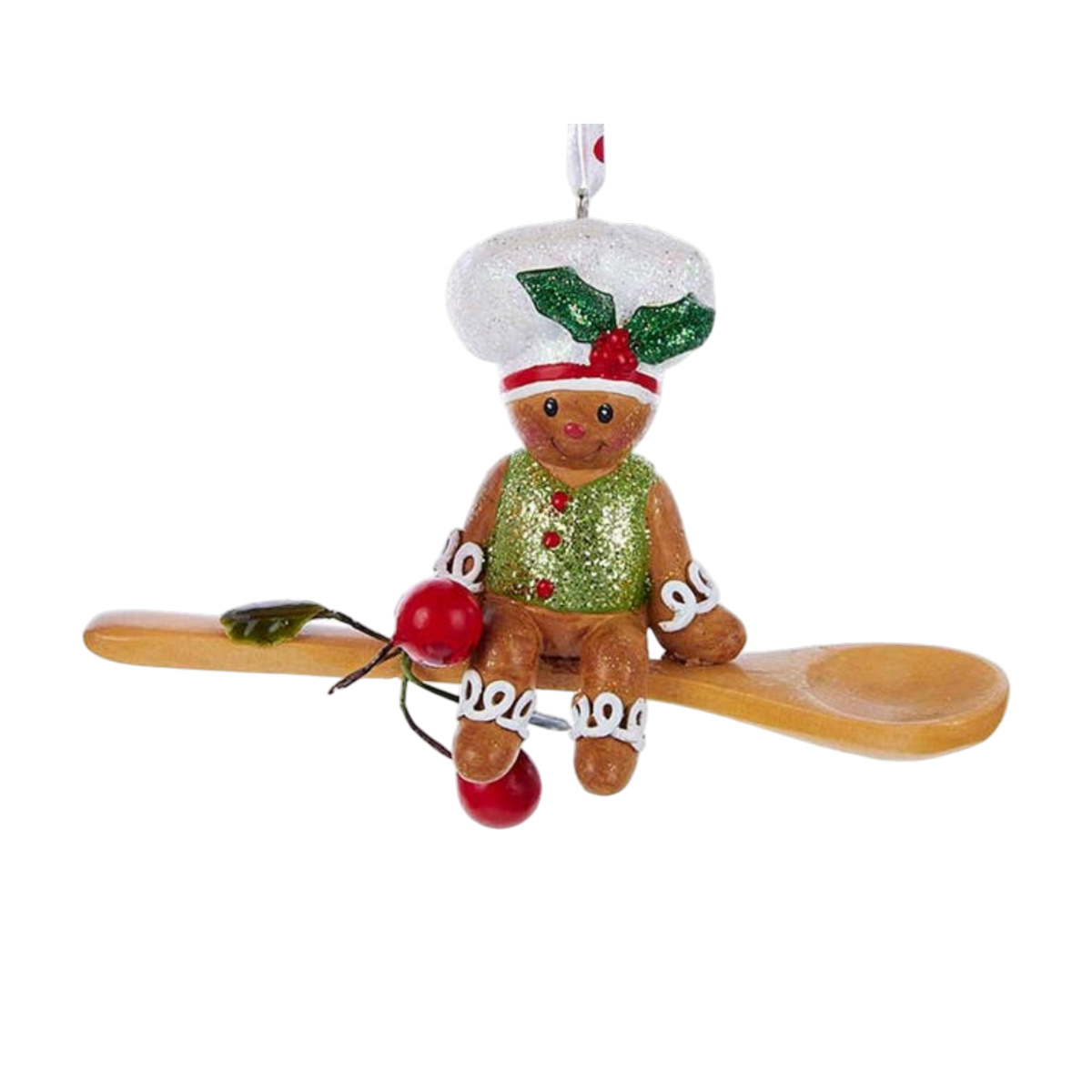 Gingerbread on Spoon