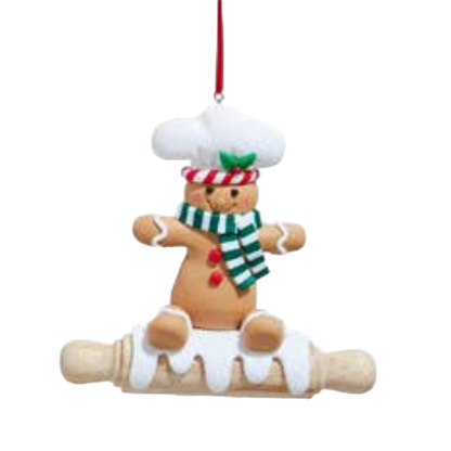 Gingerbread Chef Ornaments