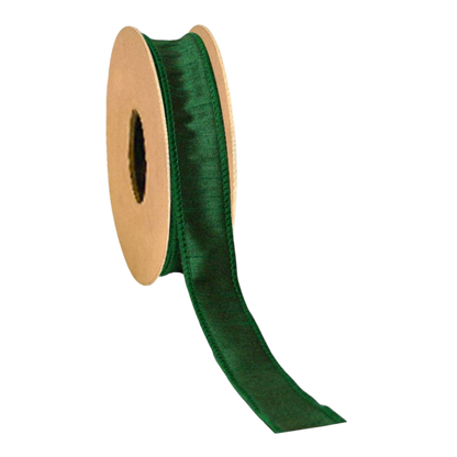 1" Wired Dupioni Ribbon