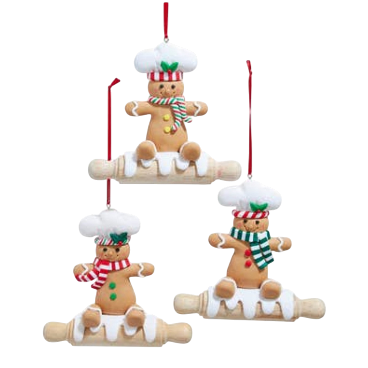 Gingerbread Chef Ornaments