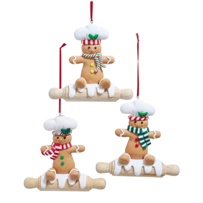 Gingerbread Chef Ornaments