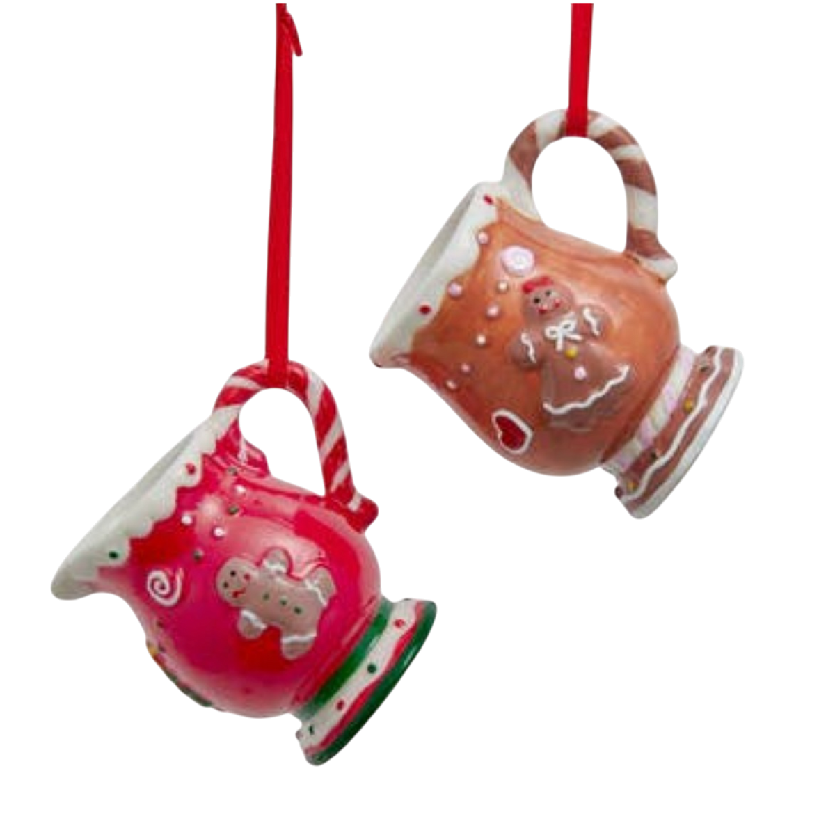 Gingerbread Cup Ornaments