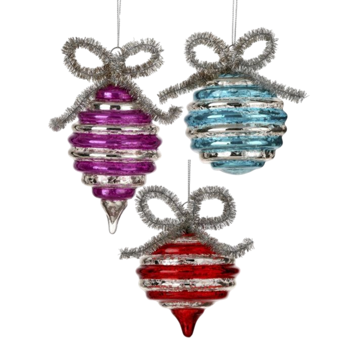 Striped Vintage Style Ornament