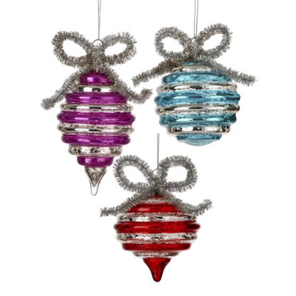 Striped Vintage Style Ornament