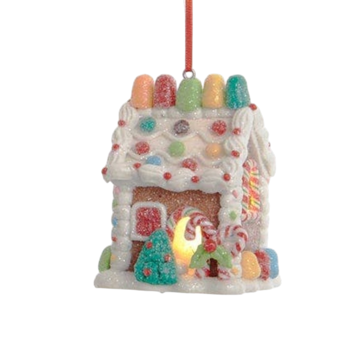 LED Candy Gingerbread House