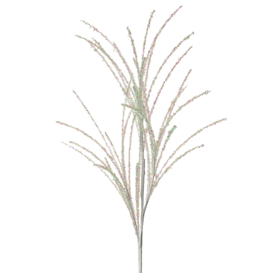 Iridescent Fountain Grass Spray - The Sandy Santa