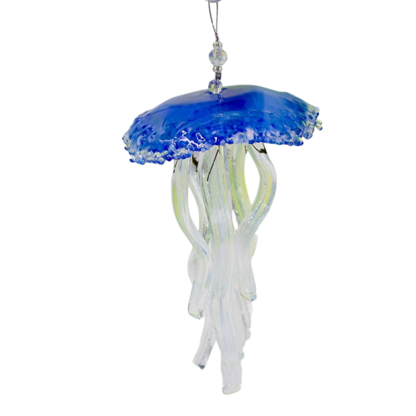 Jellyfish Ornament - Light Blue