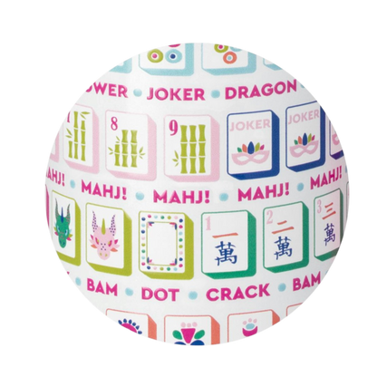 Mahjong Stemless Wine Cup 12oz