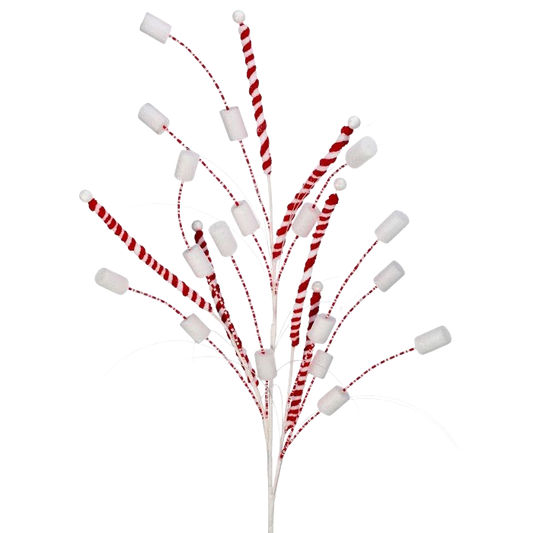 Peppermint Stick Marshmallow Spray - The Sandy Santa