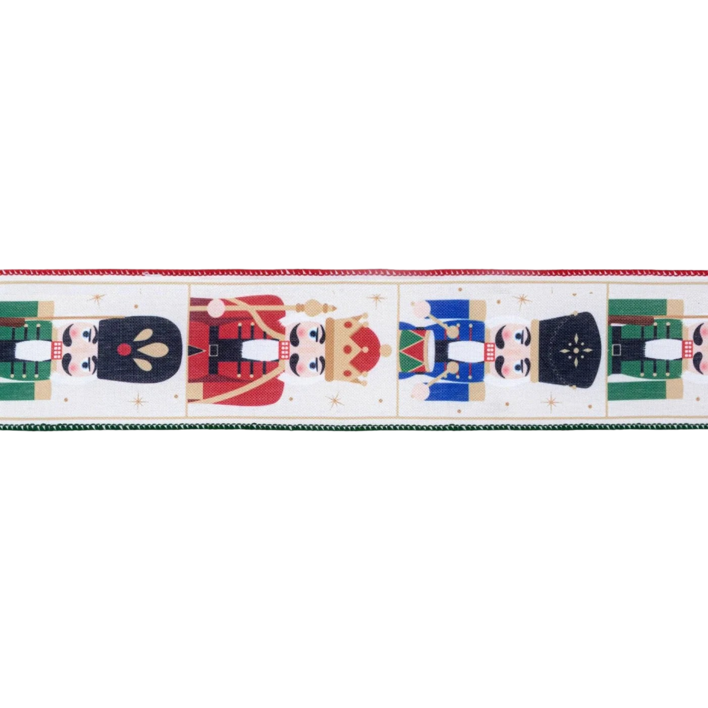 2 1/2" Nutcracker Wired Ribbon