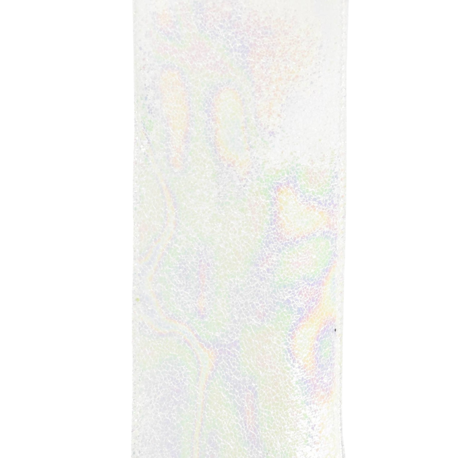 Wired Pearl Watercolor Iridescent Ribbon - The Sandy Santa