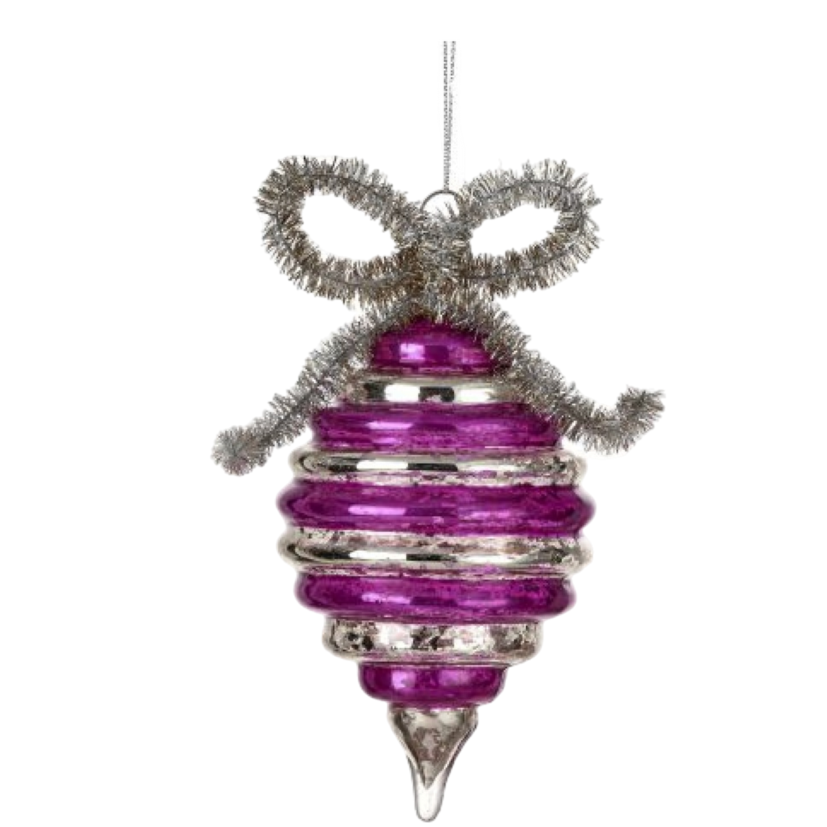 Striped Vintage Style Ornament