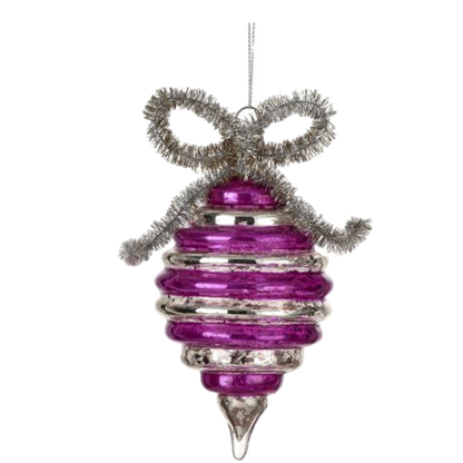Striped Vintage Style Ornament