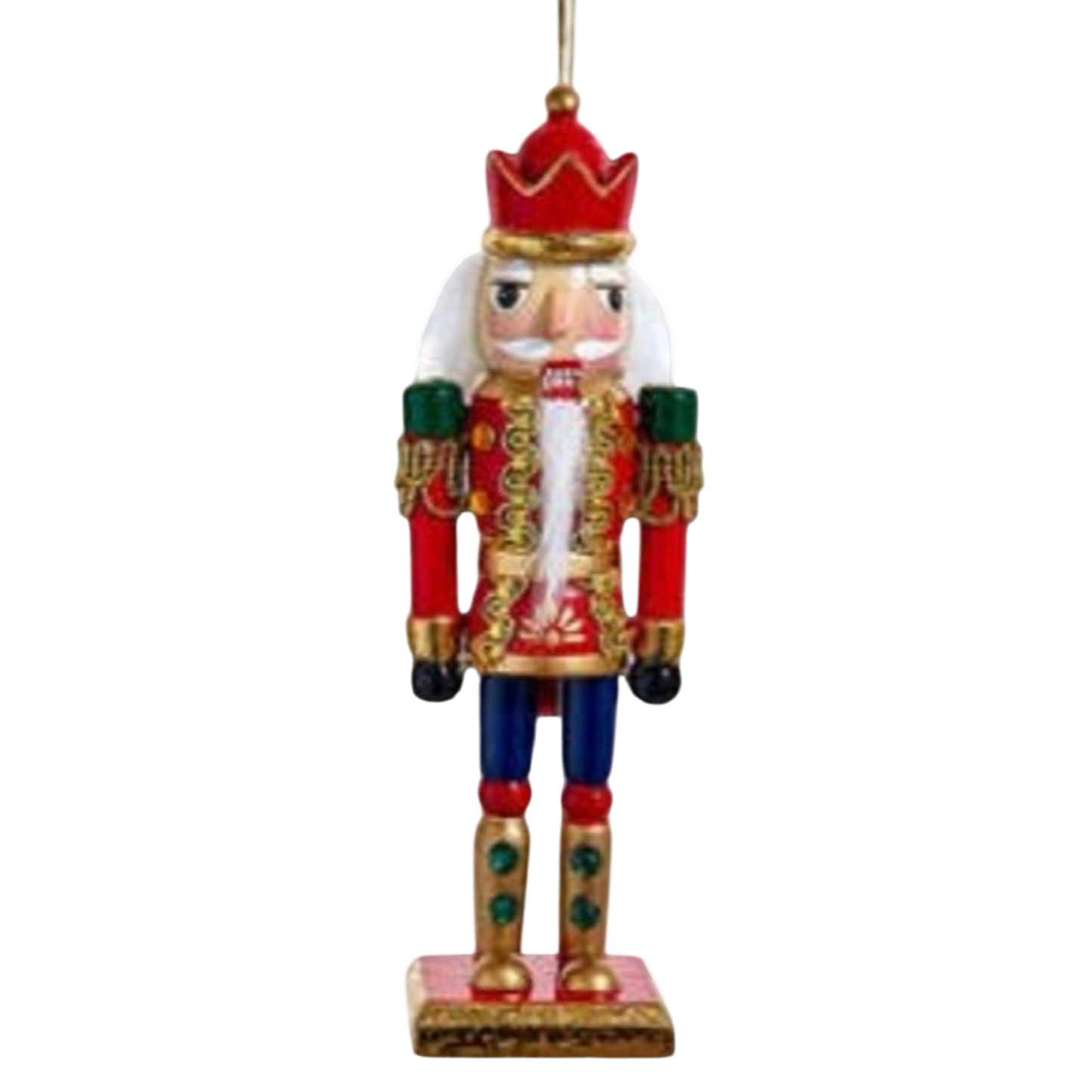 6" Nutcracker Ornament - The Sandy Santa