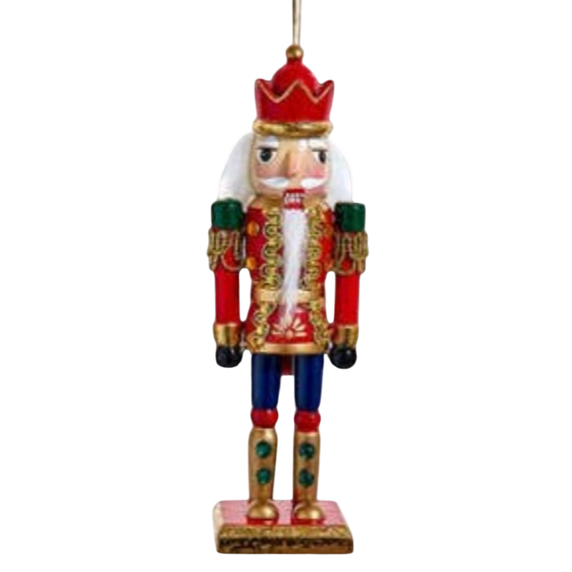 6" Nutcracker Ornament - The Sandy Santa
