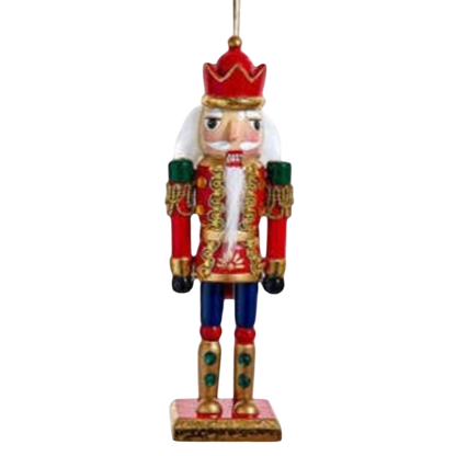 6" Nutcracker Ornament - The Sandy Santa
