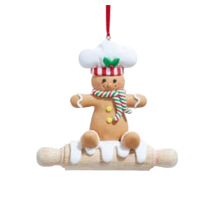 Gingerbread Chef Ornaments