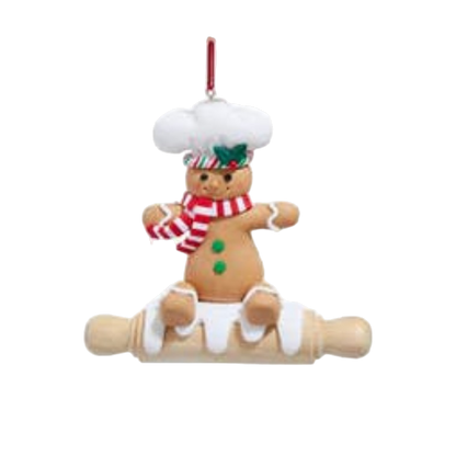 Gingerbread Chef Ornaments