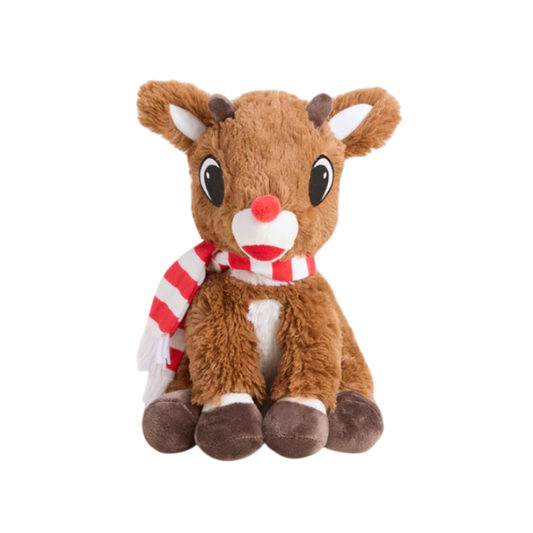 Rudolph with Scarf Warmies - The Sandy Santa