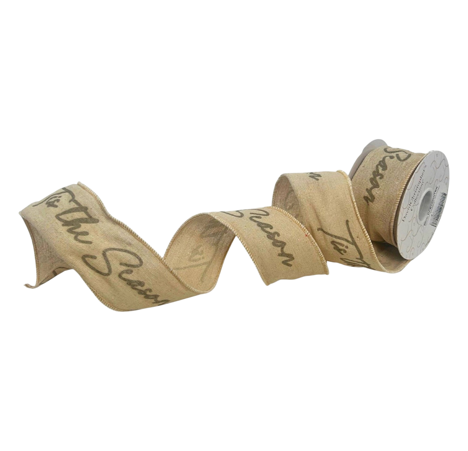 Tis the Season Jute Ribbon - The Sandy Santa