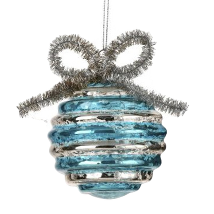 Striped Vintage Style Ornament
